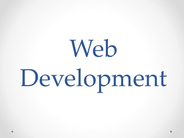 Web Design & Development Courses  in Pune |Web Development Classes in Pune | ...