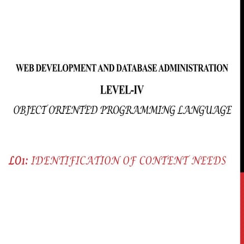 Comprehensive Guide to Object Oriented Programming Concepts and Syntax ...