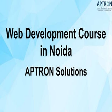 Web Development Course in Noida.pptx
