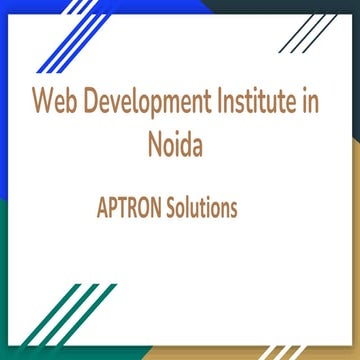 best Web Development Institute in Noida.pptx