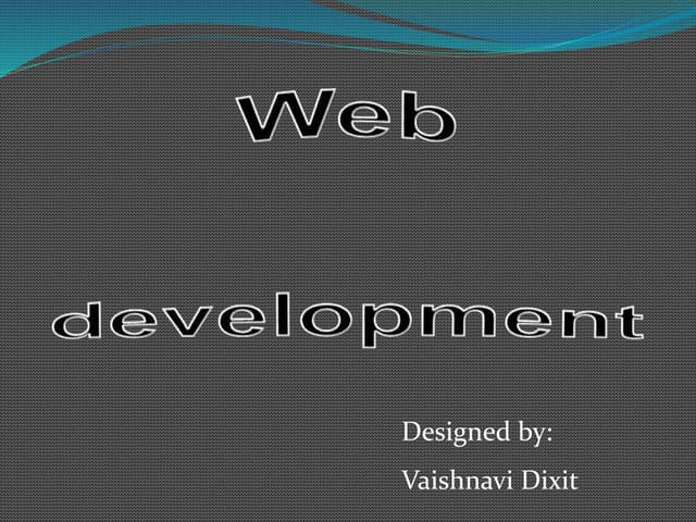 Web development presentation
