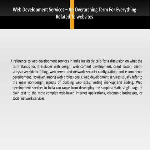 Web development Company