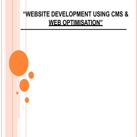 Web development services