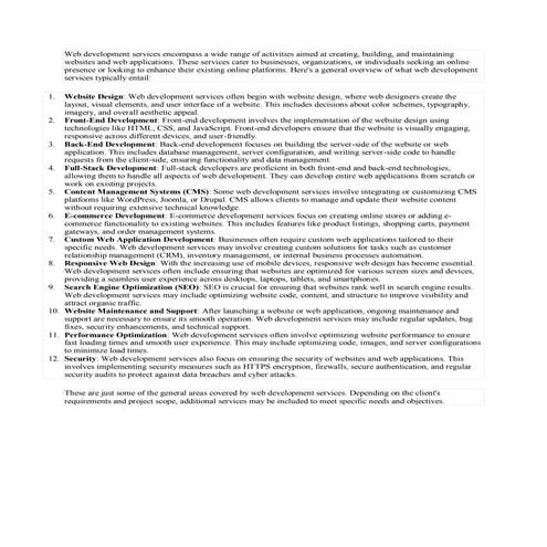 Web Development Services in PUNJAB,INDIA