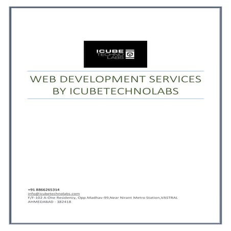 Web Development Services by Icubetechnolabs.pdf