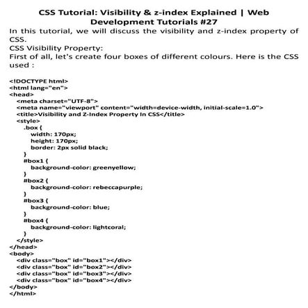 INTRODUCTIONS OF CSS PART 2 | PDF