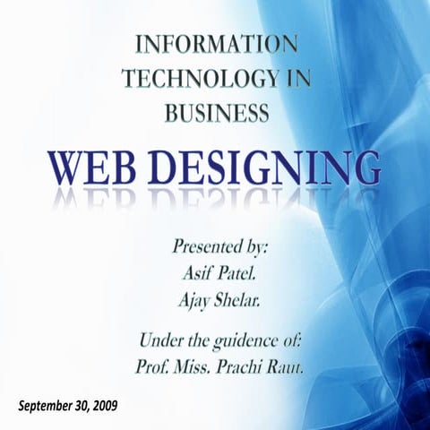 Web Disigning