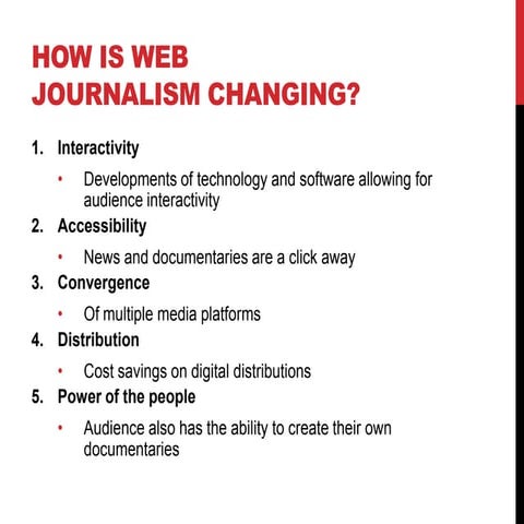 Web Documentary in Society | PPT