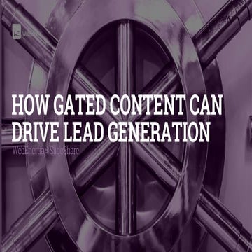 DRIVE LEAD GENERATION WITH GATED CONTENT