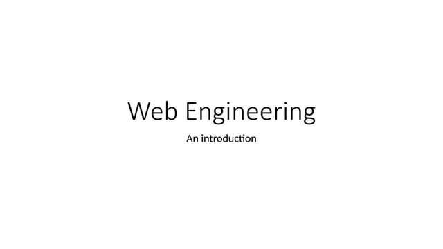 Web Engineering Process Models- An introduction.pptx