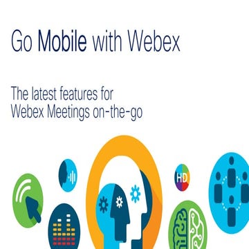 Go Mobile with Cisco Webex