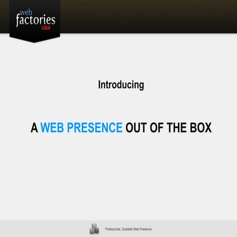 About Webfactories USA and Third Generation Websites