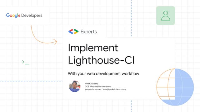 implement lighthouse-ci with your web development workflow