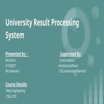 Web_final.pptx  where student can check result