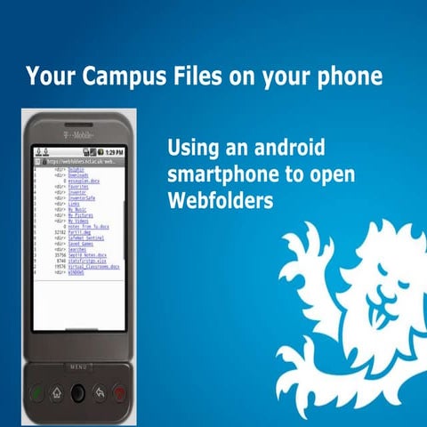 Webfolders on a pc | PPTX
