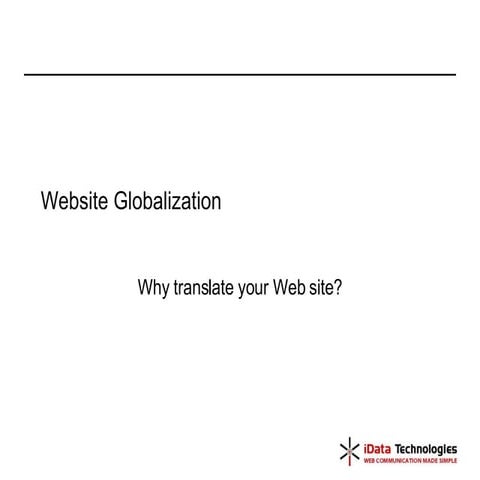 Web Globalization