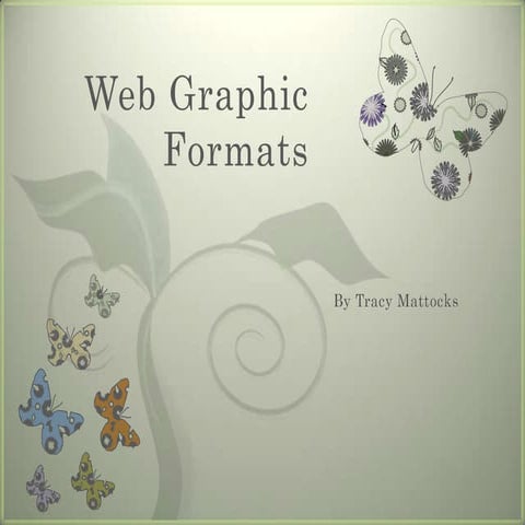 Web graphic formats