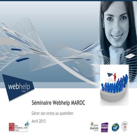 Webhelp - Gerer son stress au quotidien | PDF