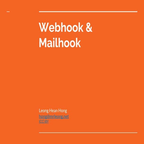Webhook & Mailhook