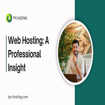 Web Hosting A Professional Insight..........
