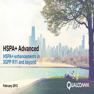 HSPA+ Advanced