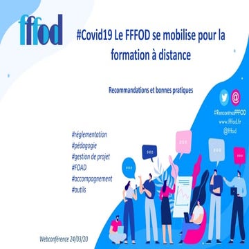 Le FFFOD se mobilise pour la formation à distance 