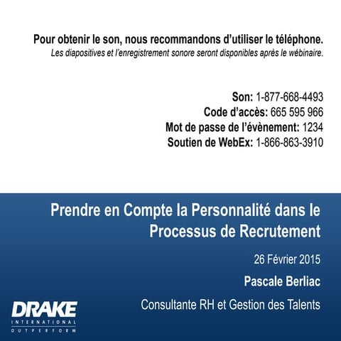 Prendre en compte la personnalité dans le processus de recrutement