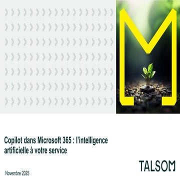 Webinaire Cohésion | Copilot dans Microsoft 365 : l’intelligence artificielle à votre service