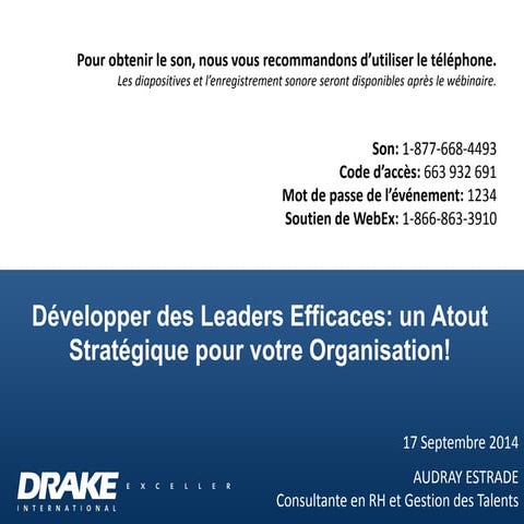 Développer des Leaders Efficaces: un Atout Stratégique pour votre Organisation!