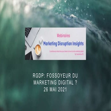 le RGPD fossoyeur du marketing digital ?