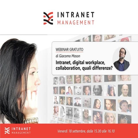 intranet management - intranet, digital workplace, collaboration, quali diffe...
