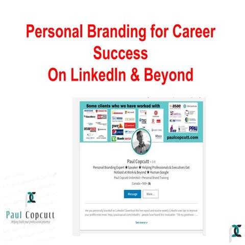 How to Build Your Personal Brand on LinkedIn | PDF