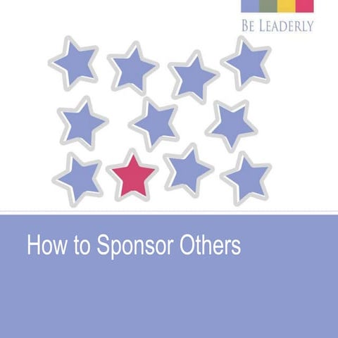 How to Sponsor Others | August 2018