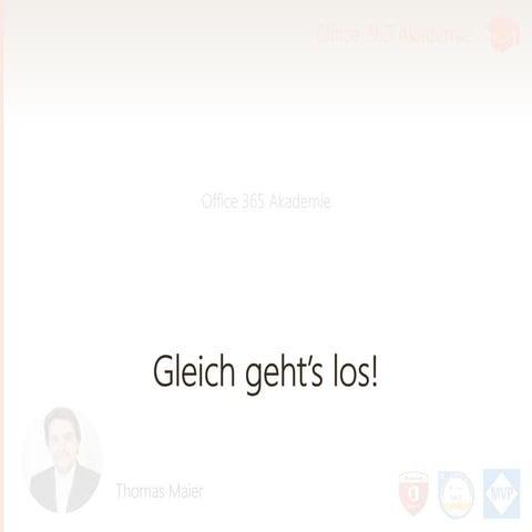 Webseminar Aufzeichnung: Microsoft 365 - die Mitarbeiter befähigen, an der Di...