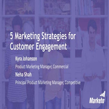 5 Marketing Strategies for Customer Engagement