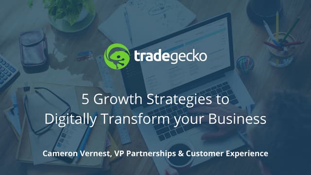 Webinar 5 Strategies To Digitally Transform Your Business Ppt Webinar 5 Strategies To Digitally Transform Your Business Ppt
