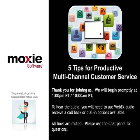 Webinar - 5 Tips for Productive Multi-Channel Customer Service