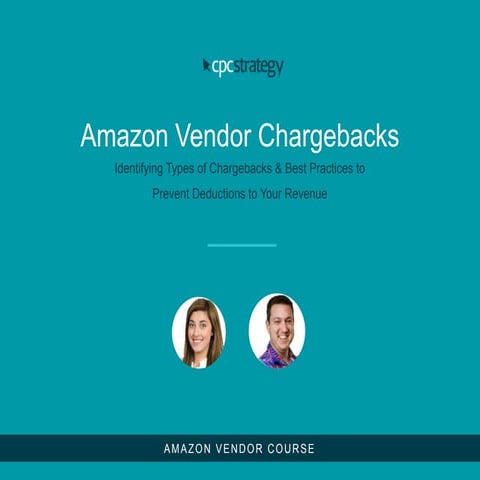 How Vendors Can Avoid Amazon Chargeback Fees | PPTX