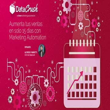 Aumenta tus ventas en 15 días con Marketing Automation