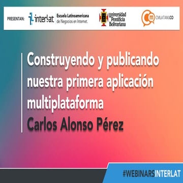 Construyendo y publicando nuestra primera APP