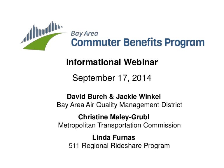 Commuter Benefits inar 2 Your Questions Answered