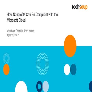 Webinar - Compliance with the Microsoft Cloud- 2017-04-19