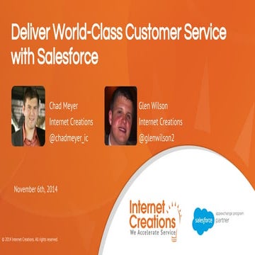 Deliver World-Class Customer Service with Salesforce