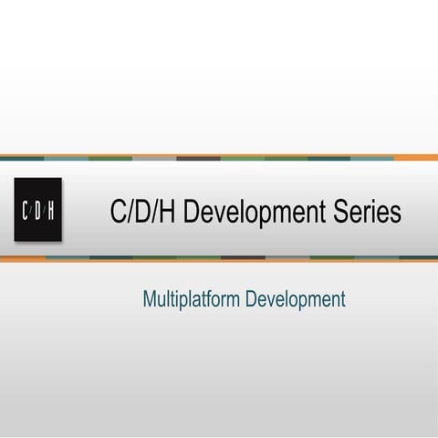 Multiplatform Development | PDF