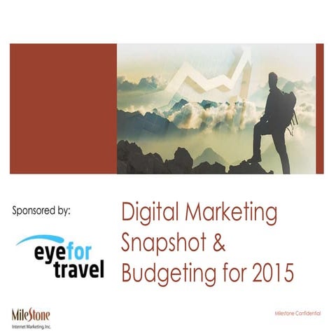 Hotel Digital Marketing Snapshot and Budgeting for 2015