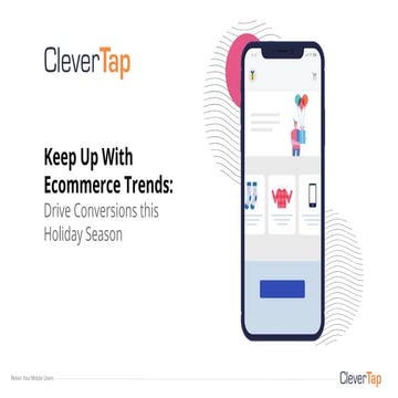 Keep Up With Ecommerce Trends: Drive Conversions this Holiday Season