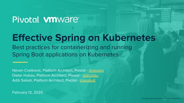 Effective Spring on Kubernetes