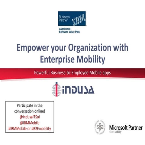 Webinar - Empower Your Organization with Enterprise Mobility