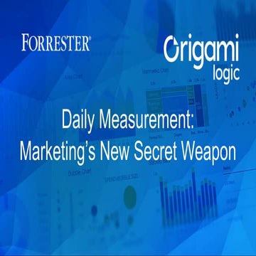 Daily Measurement: Marketing's New Secret Weapon