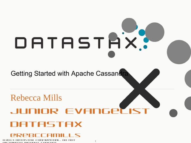 Webinar: Getting Started with Apache Cassandra